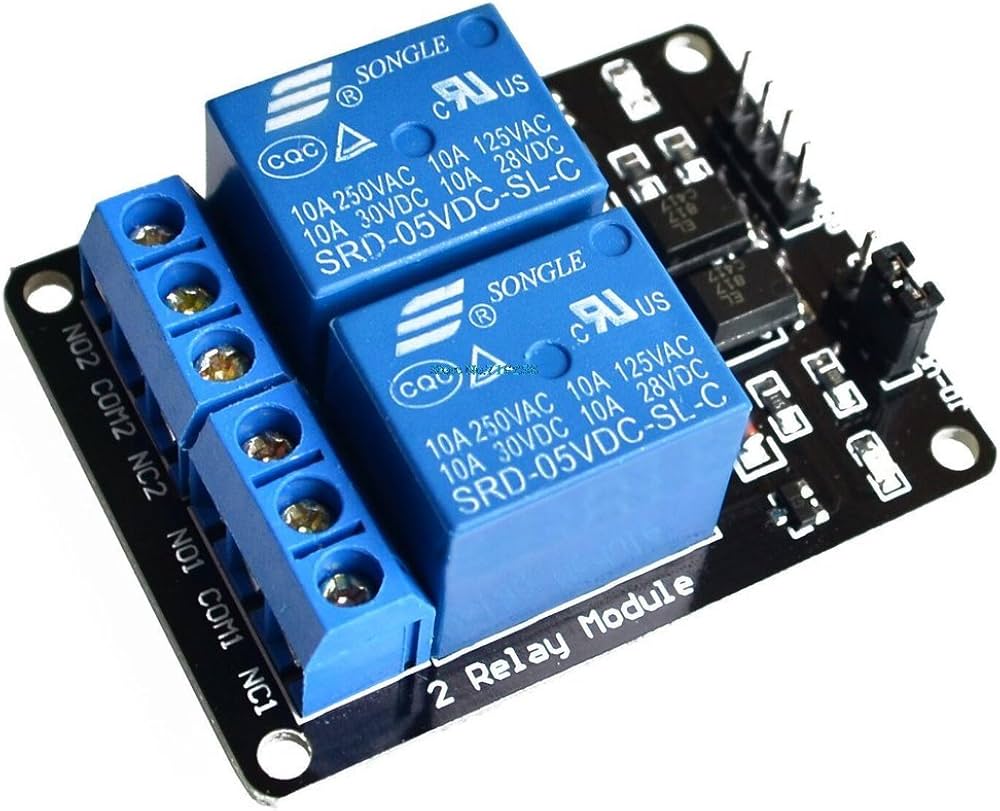 2 Channel Relay Module - rudrmart.in