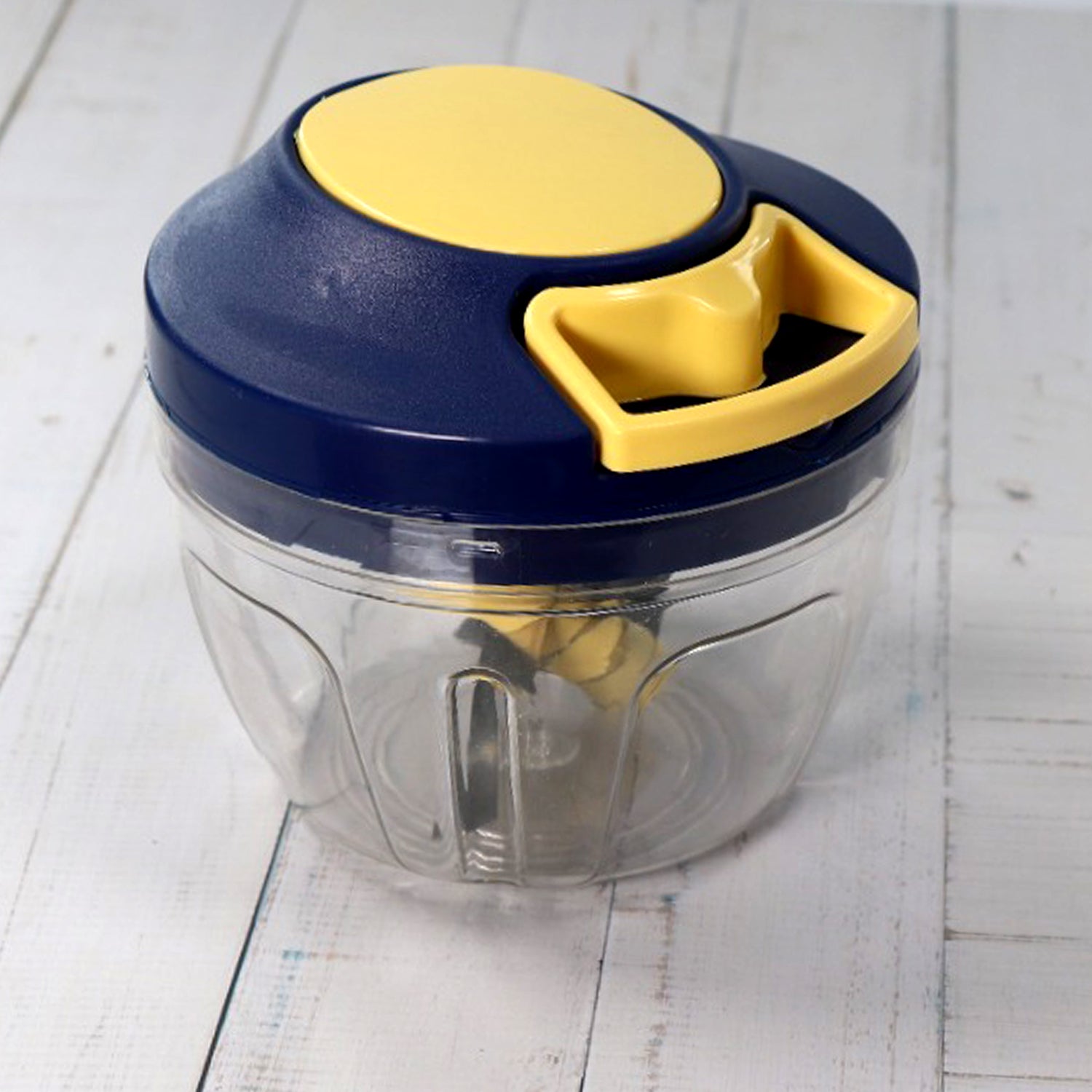 0089 Chopper With 4 Blades For Effortlessly Chopping Vegetables And Fruits For Your Kitchen (650ml) - rudrmart.in