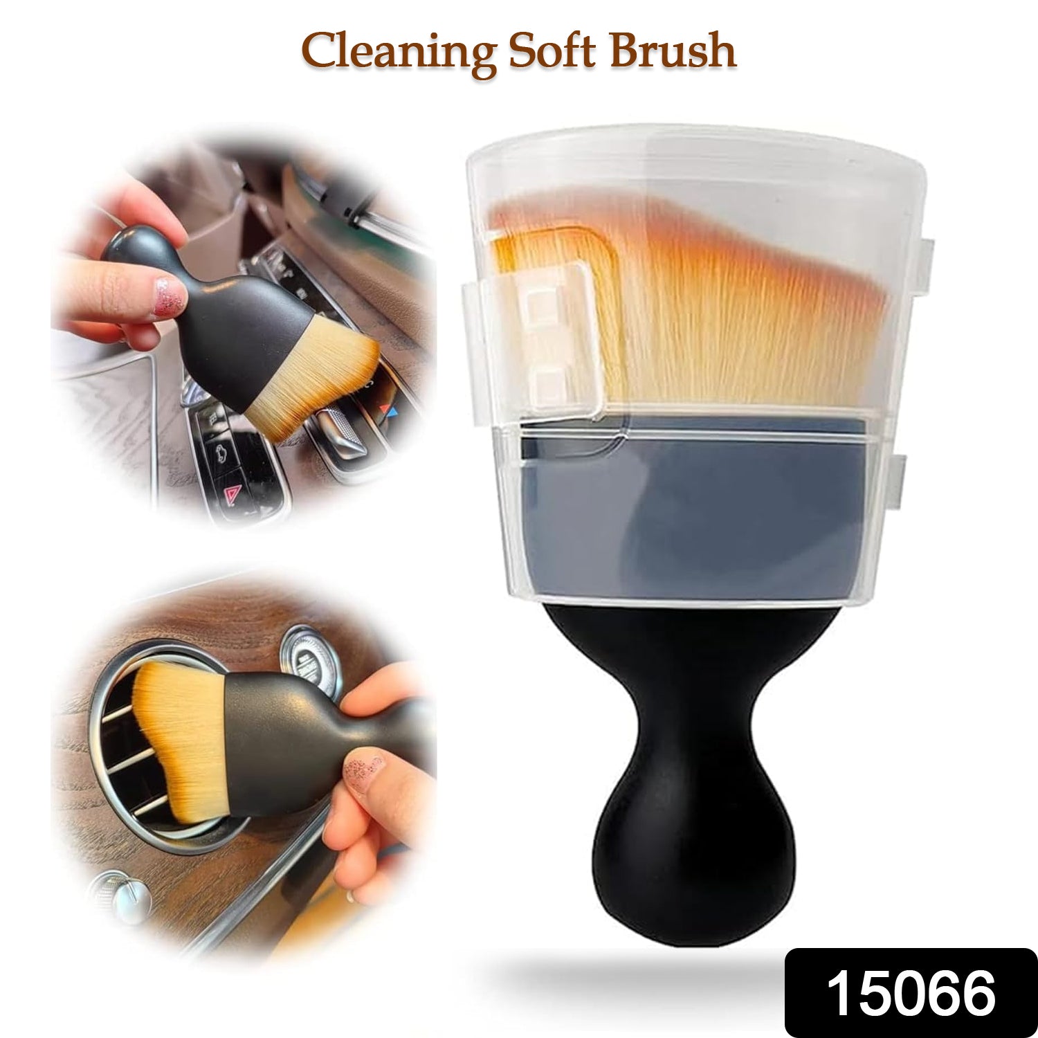 Mini Car Interior Cleaning Soft Brush -car Cleaning Brushes Duster (1 Pc) - rudrmart.in