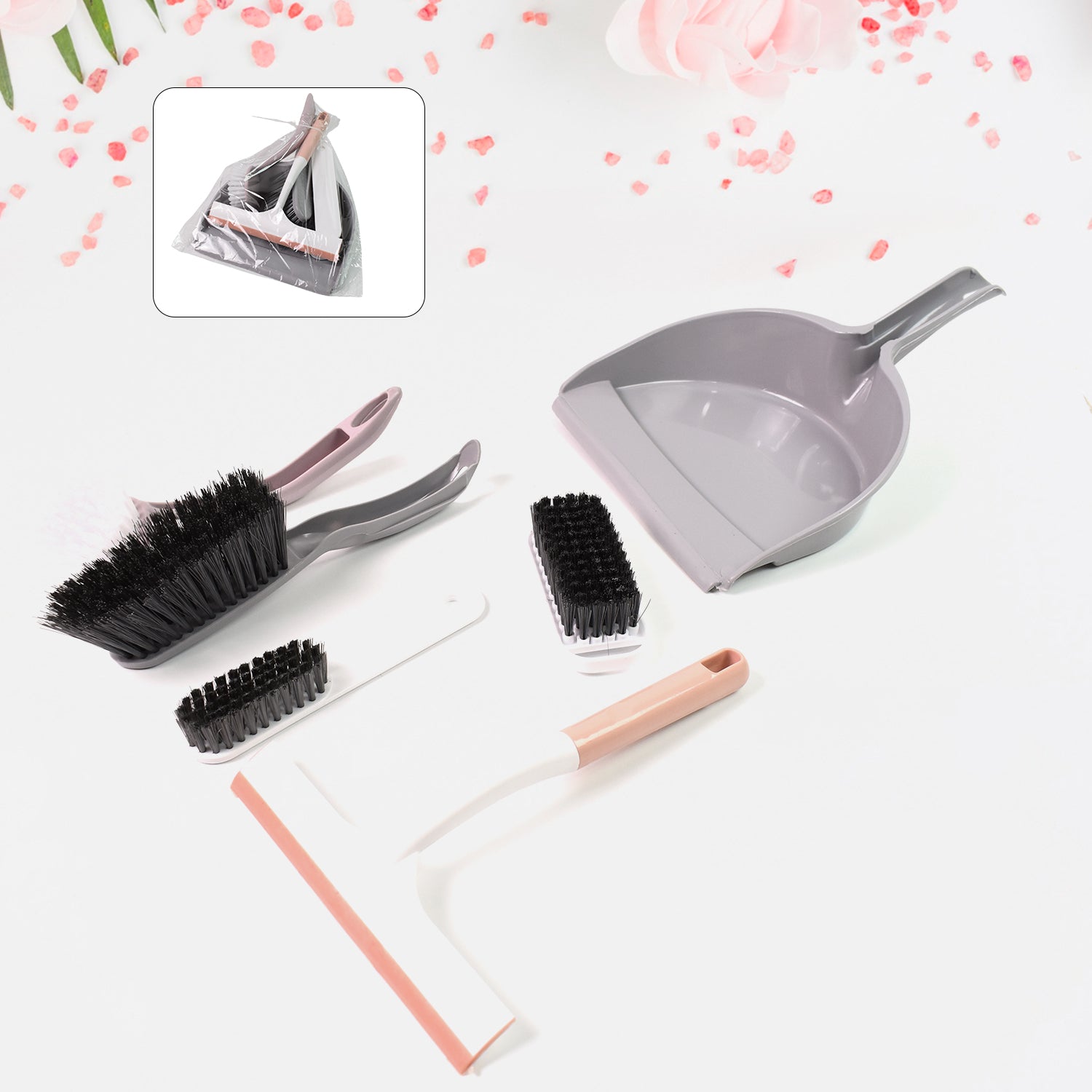 6 In 1 Multipurpose Cleaning Tool (6 Pcs Set) - rudrmart.in