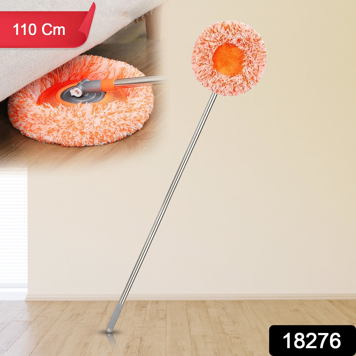 Mop Cleaning Mop Rotatable Spin Mop (110 Cm  1 Pc) - rudrmart.in