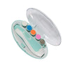 1223 Electric Baby Nail Trimmer With Grinding Heads For Newborn Infant And Toddler - rudrmart.in