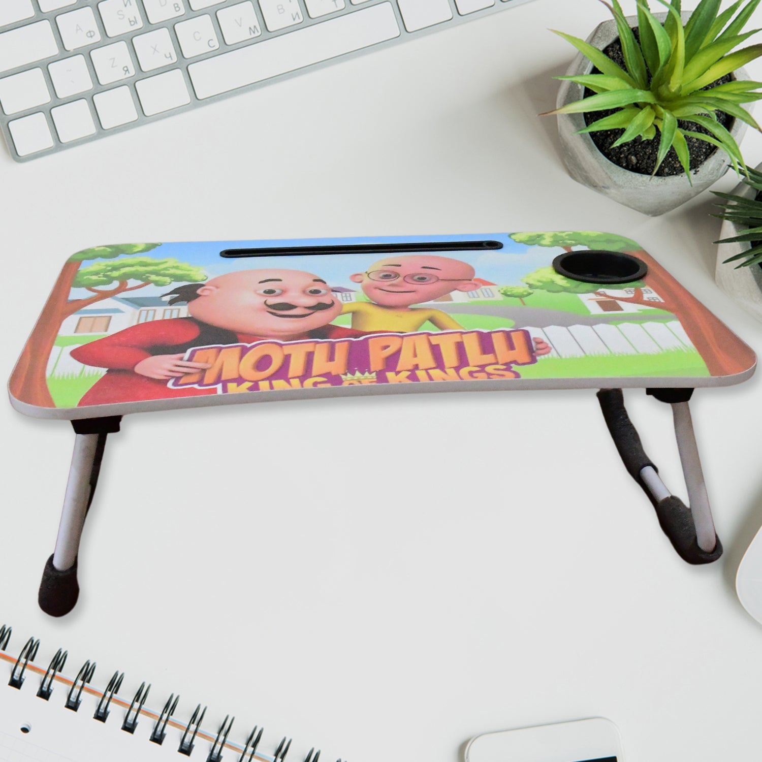 Multipurpose Portable Writing Homework Mix Cartoon Design Printed Table (1 Pc  Mix Design  6141 Cm) - rudrmart.in