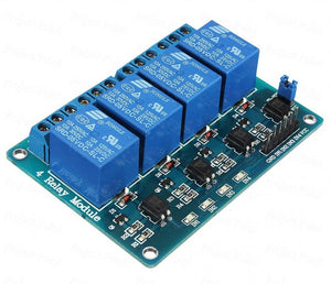 Optocoupler 4 Channel 5v Relay Module - rudrmart.in
