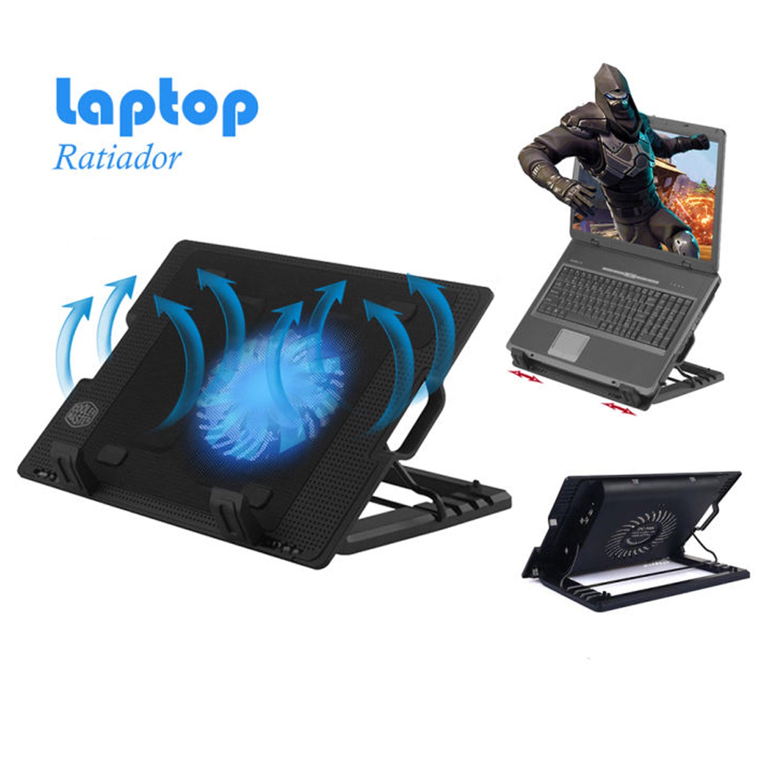 Laptop Fan Cooling Pad Laptop Cooling Pad (1 Pc) - rudrmart.in
