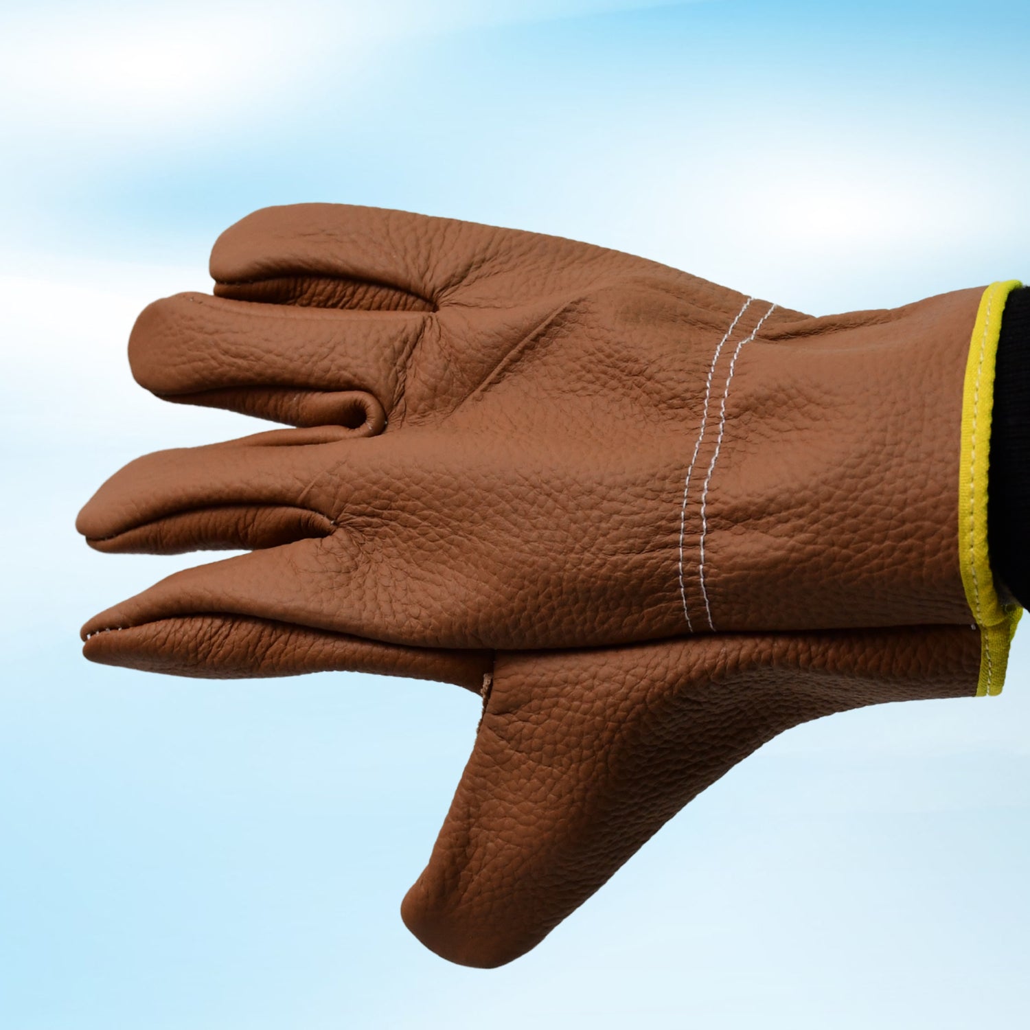 Gloves Gardening Gloves For Men Women Leather Gloves Heavy Duty Gloves (1 Pair) - rudrmart.in