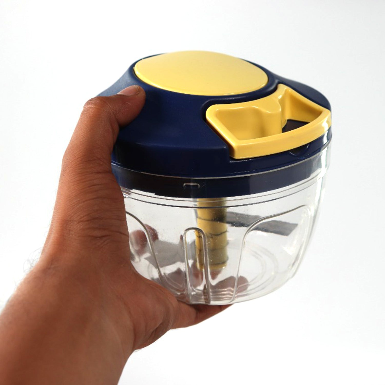 0089 Chopper With 4 Blades For Effortlessly Chopping Vegetables And Fruits For Your Kitchen (650ml) - rudrmart.in