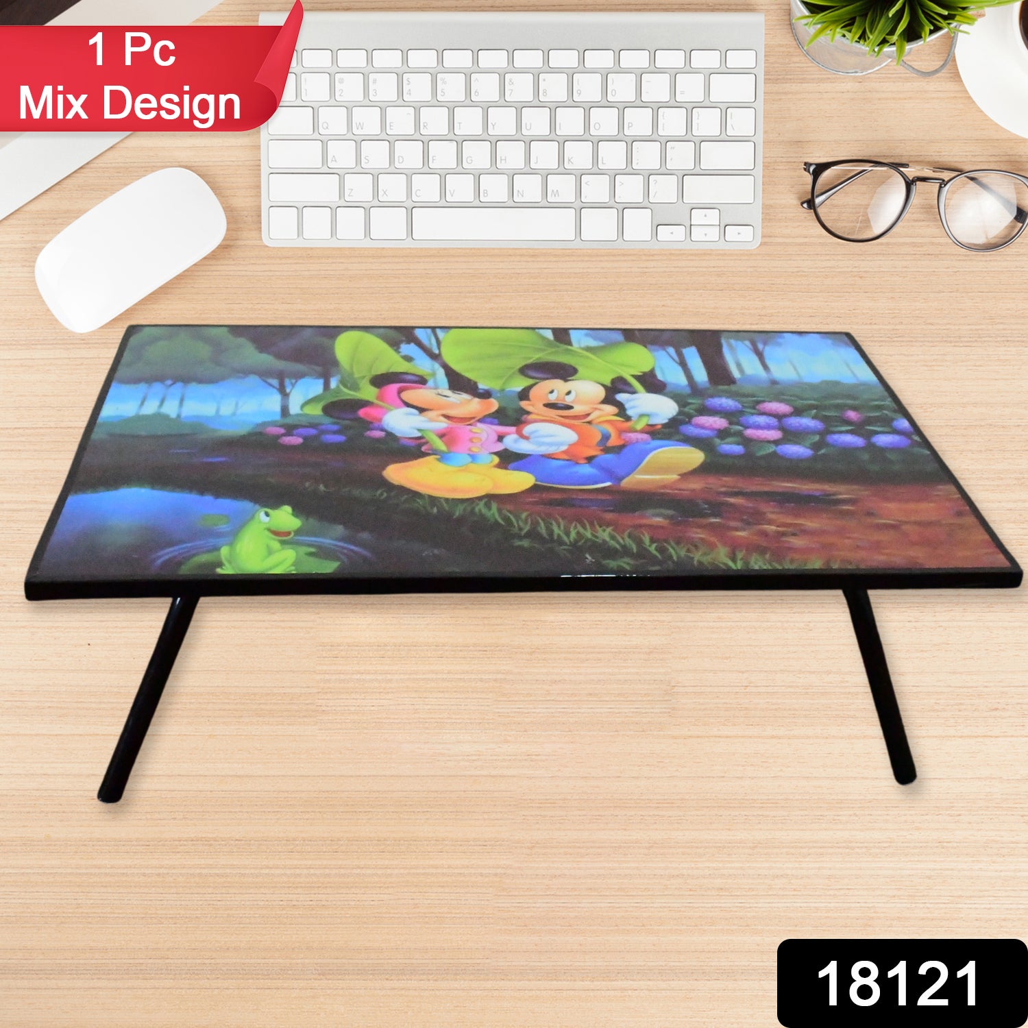 Multipurpose Portable Writing Homework Mix Cartoon Design Printed Table (1 Pc  Mix Design  6141 Cm) - rudrmart.in