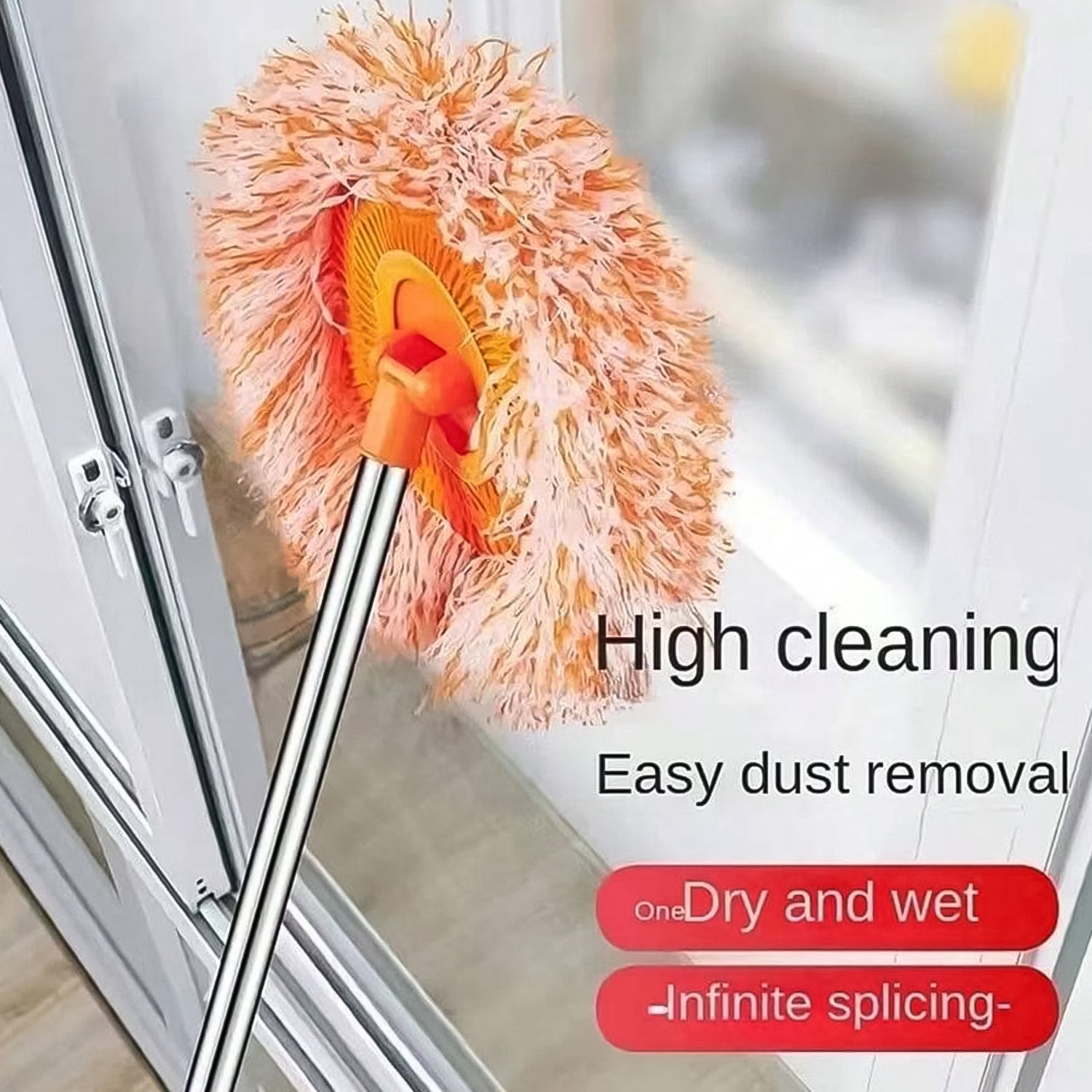 Mop Cleaning Mop Rotatable Spin Mop (110 Cm  1 Pc) - rudrmart.in